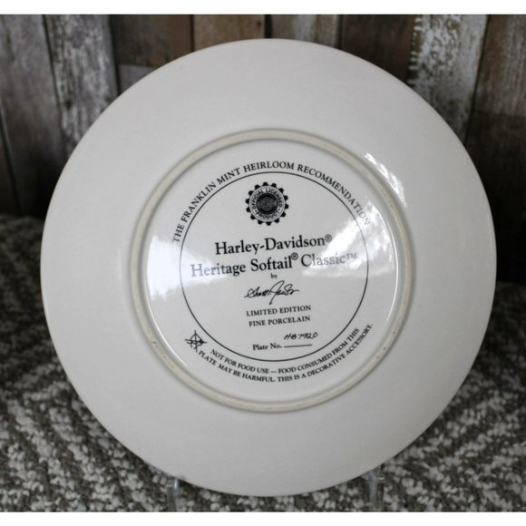 (4) Collector Harley Davidson Plates - Picture 12 of 16